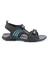 3K-SD-055B Black Men's Sandals